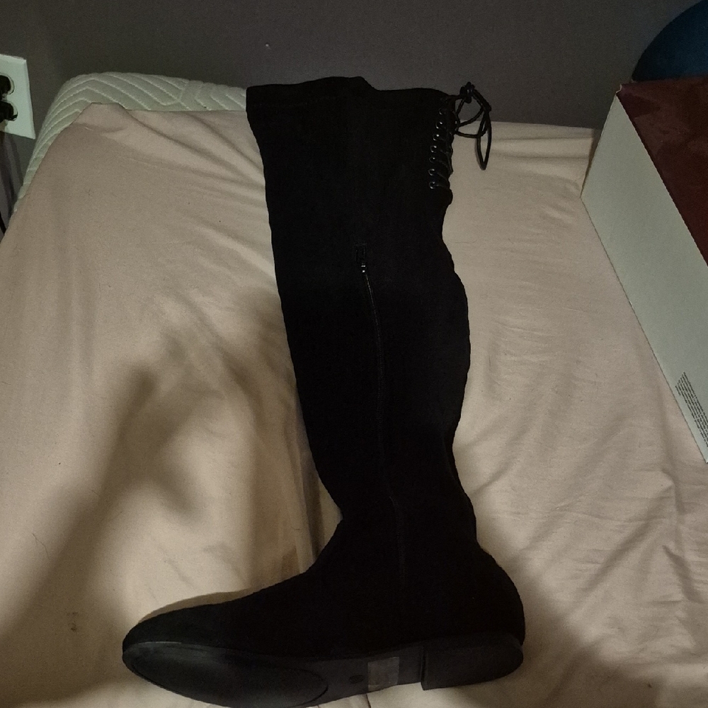 Women's Black Over-the-Knee Boots